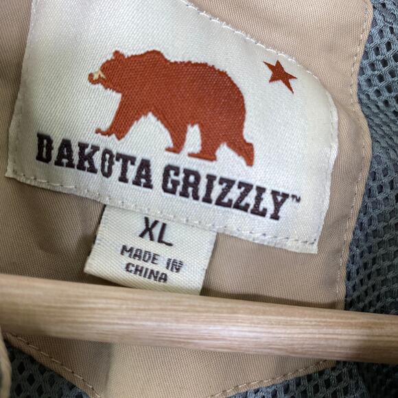 Dakota Grizzly Grey Short Sleeve Button Front Shirt Men's Size X-Large XL - Picture 6 of 9